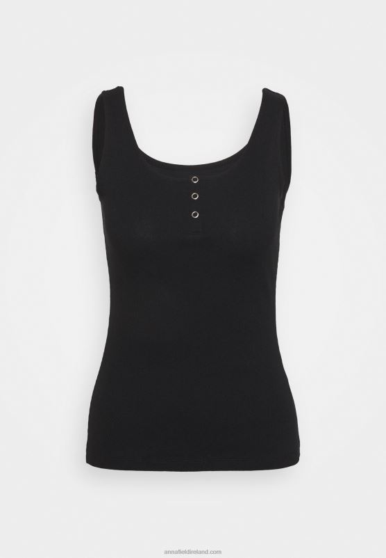 z62t391_women_anna_field_top_black.jpg Z62T391 Women Anna Field Top Black - Image 1