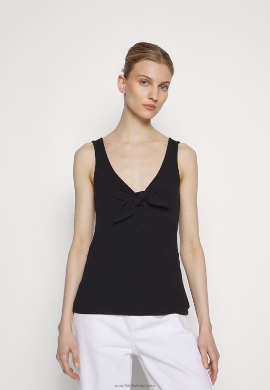 z62t400_women_anna_field_top_black.jpg Z62T400 Women Anna Field Top Black - Image 1