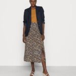 Z62T401 Women Anna Field 2 Pack Top Black/Khaki