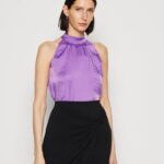 Z62T416 Women Anna Field Top Lilac