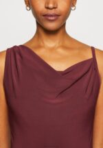 Z62T417 Women Anna Field Top Dark Red - Image 6