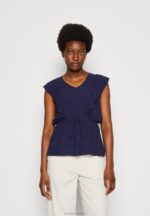 Z62T421 Women Anna Field Top Dark Blue