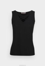Z62T423 Women Anna Field Top Black - Image 4