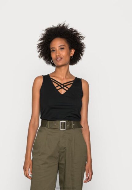 Z62T423 Women Anna Field Top Black