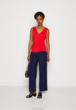 Z62T437 Women Anna Field Top Red - Image 2