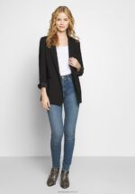 Z62T442 Women Anna Field 2 Pack Top Black/White - Image 2
