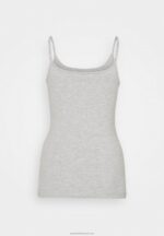 Z62T445 Women Anna Field 5 Pack Top Black/White/Mottled Light Grey - Image 3