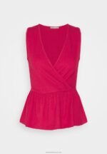 Z62T446 Women Anna Field Top Pink - Image 8