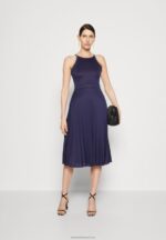 Z62T45 Women Anna Field Cocktail Dress Party Dress Dark Blue - Image 2