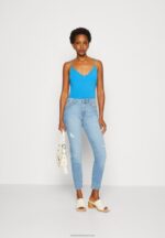 Z62T460 Women Anna Field Top Blue - Image 2