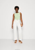 Z62T464 Women Anna Field Top Light Green - Image 2