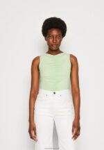 Z62T464 Women Anna Field Top Light Green