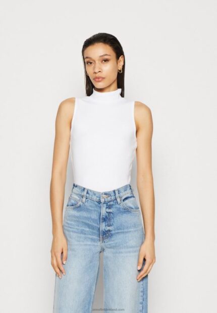 Z62T465 Women Anna Field Top White