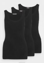 Z62T468 Women Anna Field Basic Tank 3Er Pack Top Black/Black/Black