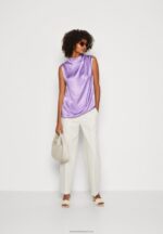 Z62T469 Women Anna Field Top Lilac - Image 2