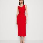 Z62T46 Women Anna Field Jersey Dress Red