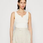 Z62T470 Women Anna Field Top Off-White