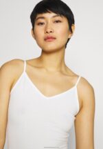 Z62T481 Women Anna Field 5 Pack Top Black/White/Mottled Light Grey - Image 6