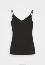 Z62T481 Women Anna Field 5 Pack Top Black/White/Mottled Light Grey - Image 9