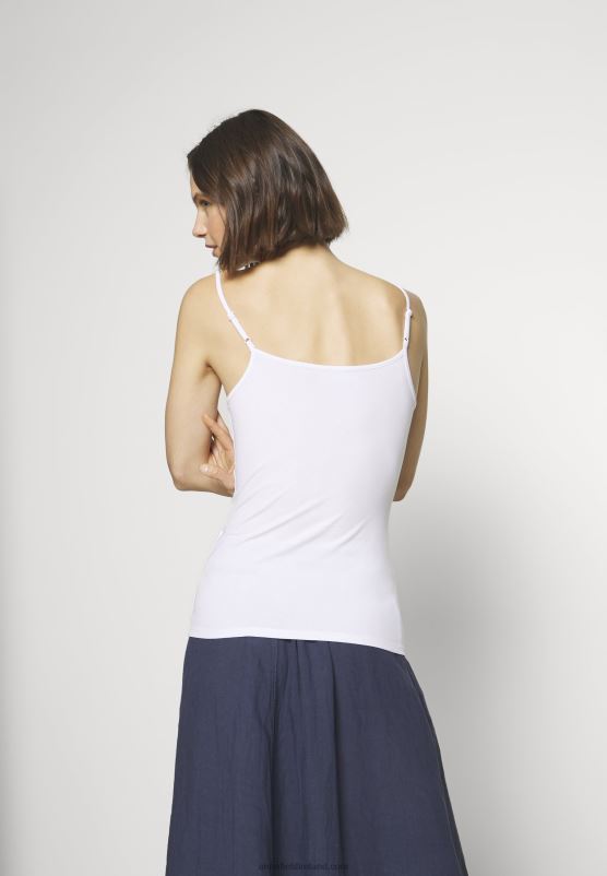 Z62T484 Women Anna Field 3Er Pack Top White/Navy/Light Grey - Image 3