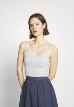 Z62T484 Women Anna Field 3Er Pack Top White/Navy/Light Grey - Image 4