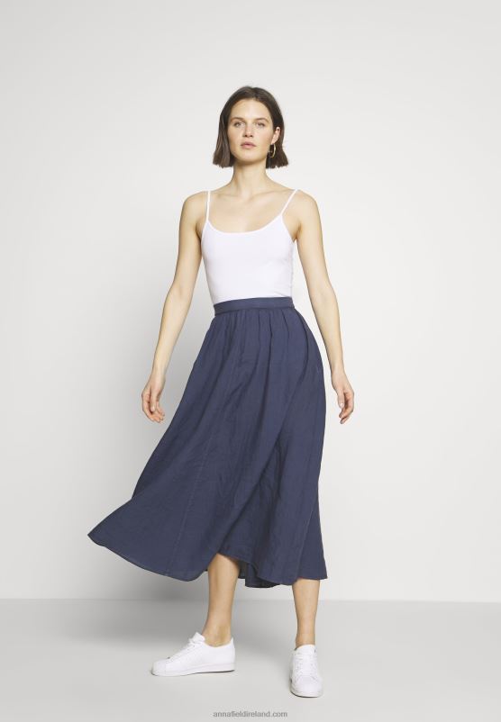 Z62T484 Women Anna Field 3Er Pack Top White/Navy/Light Grey - Image 1
