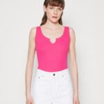 Z62T487 Women Anna Field Top Pink