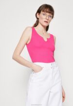 Z62T487 Women Anna Field Top Pink - Image 4