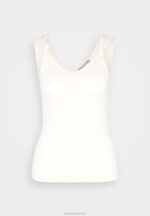 Z62T493 Women Anna Field Top Off-White - Image 5