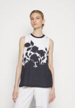 Z62T504 Women Anna Field Blouse Black/White - Image 4