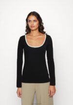 Z62T520 Women Anna Field Long Sleeved Top Black