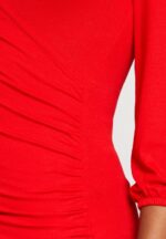 Z62T529 Women Anna Field Long Sleeved Top Red - Image 6