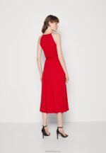 Z62T52 Women Anna Field Jersey Dress Red - Image 3