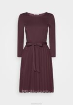 Z62T53 Women Anna Field Cocktail Dress Party Dress Purple