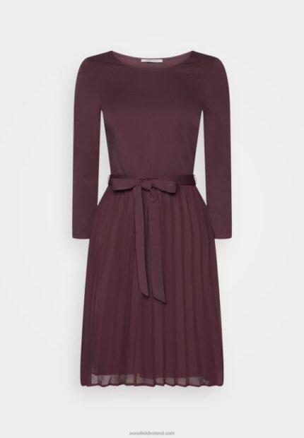 Z62T53 Women Anna Field Cocktail Dress Party Dress Purple