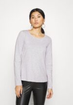 Z62T543 Women Anna Field 3 Pack Long Sleeved Top Black/White/Mottled Light Grey - Image 5