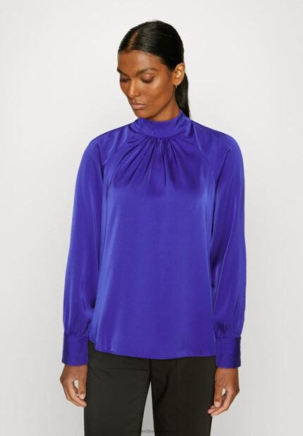 Z62T549 Women Anna Field Long Sleeved Top Blue
