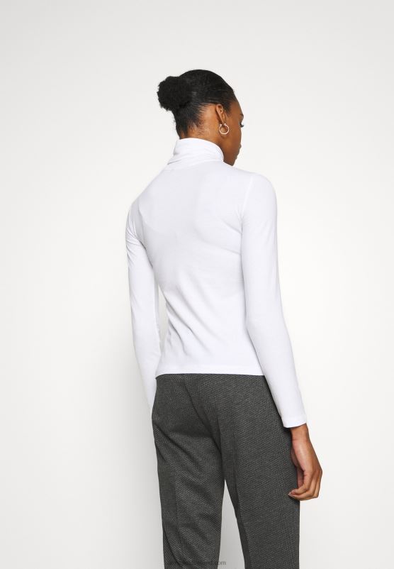 Z62T551 Women Anna Field 2 Pack Long Sleeved Top Black/White - Image 3