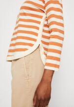 Z62T558 Women Anna Field Long Sleeved Top White/Apricot - Image 6