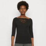 Z62T564 Women Anna Field Long Sleeved Top Black