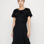 Z62T56 Women Anna Field Cocktail Dress Party Dress Black