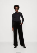 Z62T578 Women Anna Field Long Sleeved Top Black - Image 2