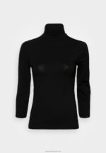 Z62T579 Women Anna Field Long Sleeved Top Black - Image 9