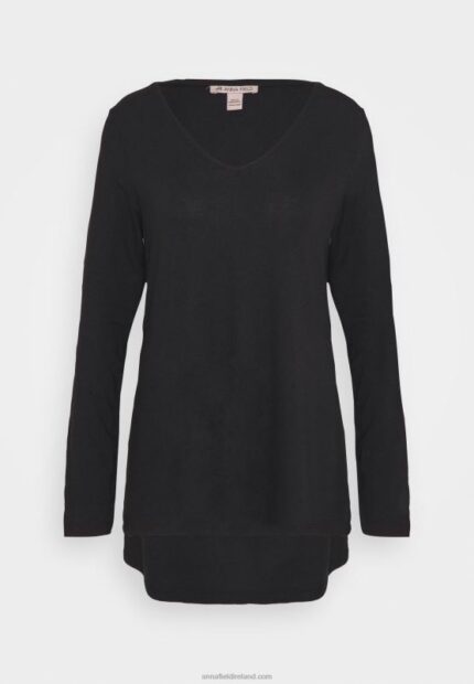 Z62T593 Women Anna Field Long Sleeved Top Black