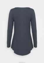 Z62T595 Women Anna Field Long Sleeved Top Anthracite - Image 2