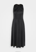 Z62T59 Women Anna Field Jersey Dress Black - Image 5