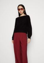 Z62T606 Women Anna Field Trousers Bordeaux - Image 4
