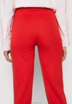 Z62T612 Women Anna Field Trousers Red - Image 6