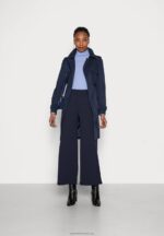 Z62T614 Women Anna Field Trousers Dark Blue - Image 2