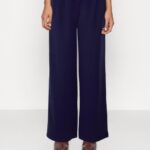 Z62T616 Women Anna Field Trousers Dark Blue